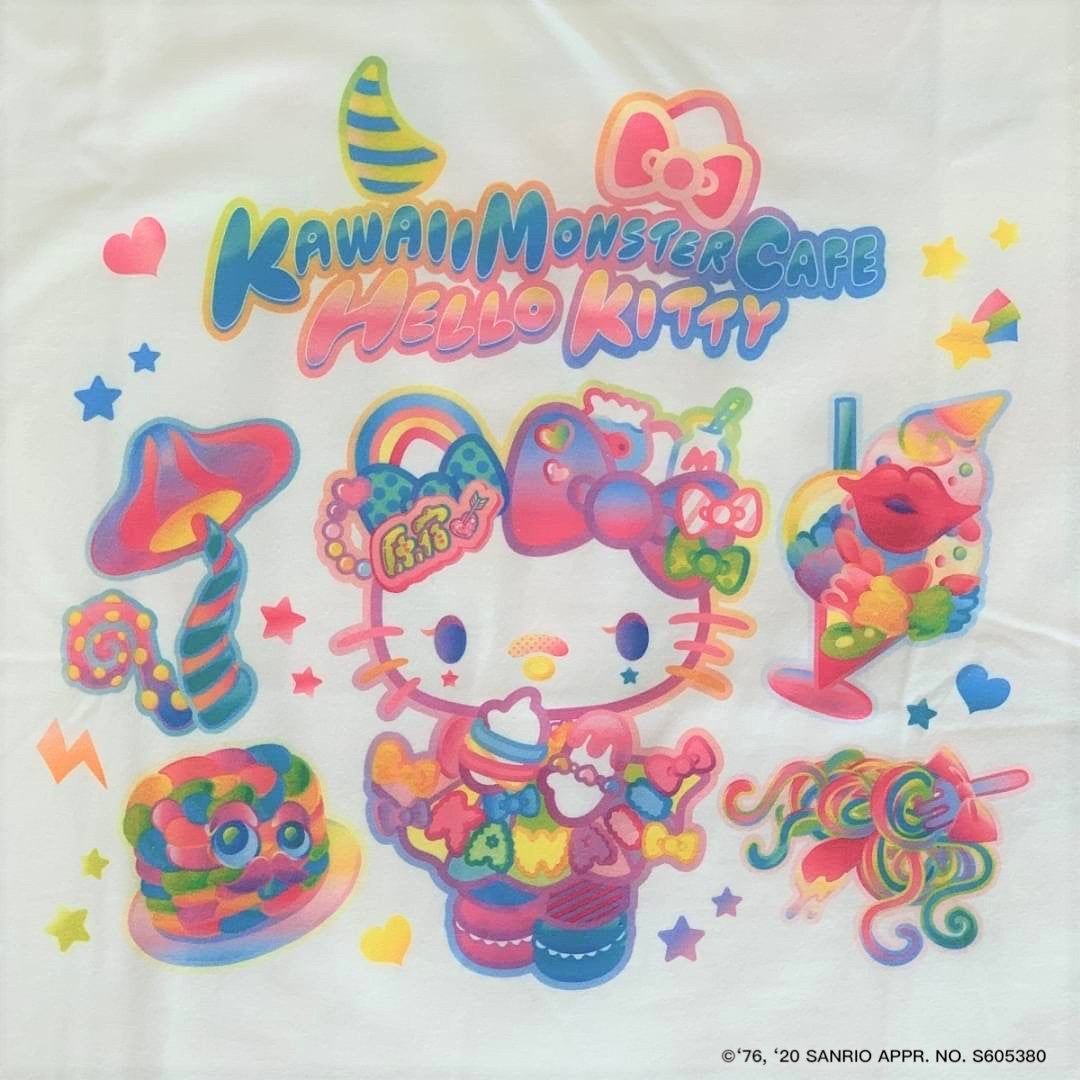 6% Dokidoki | Kawaii Monster Cafe x Hello Kitty T-shirt (M)