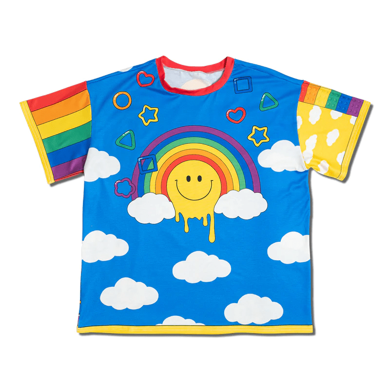 ACDC RAG "Game-Centre Rainbow" t-shirt (@nikotnigikunn)