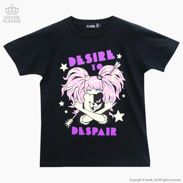Listen Flavor Danganronpa Desire to Despair t-shirt