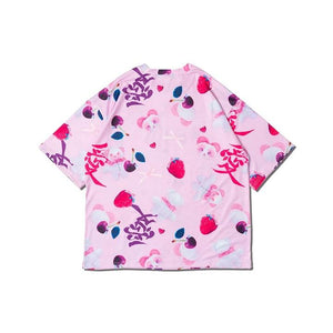 ACDC RAG "Ai-Bear" pastel pink t-shirt