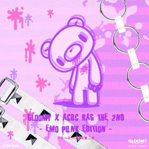ACDC RAG & Gloomy Bear pastel "border" t-shirt