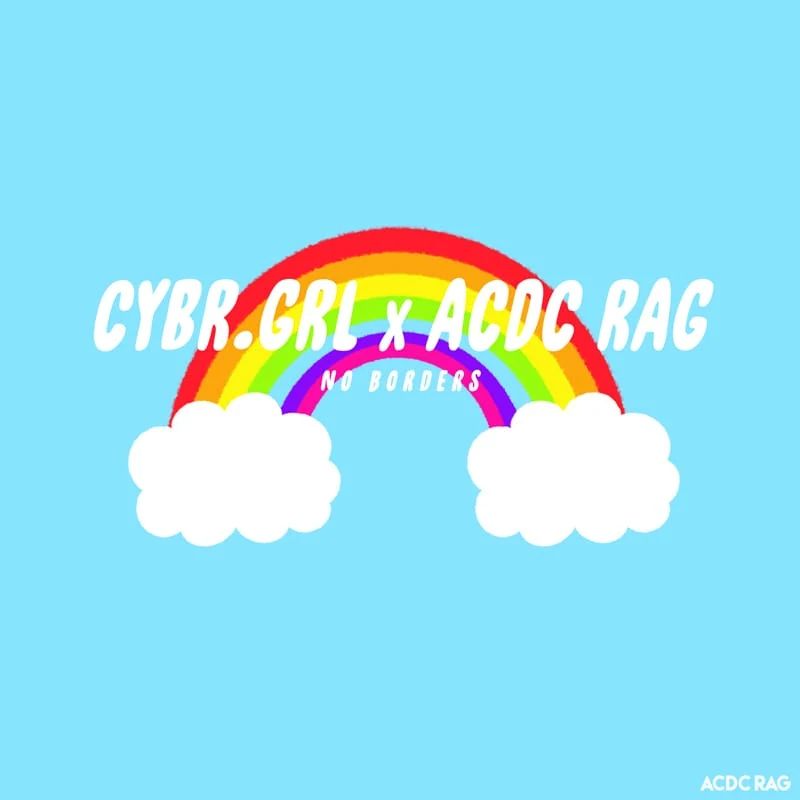 ACDC RAG X Cybr Grl Harajuku 4 EVER Skirt